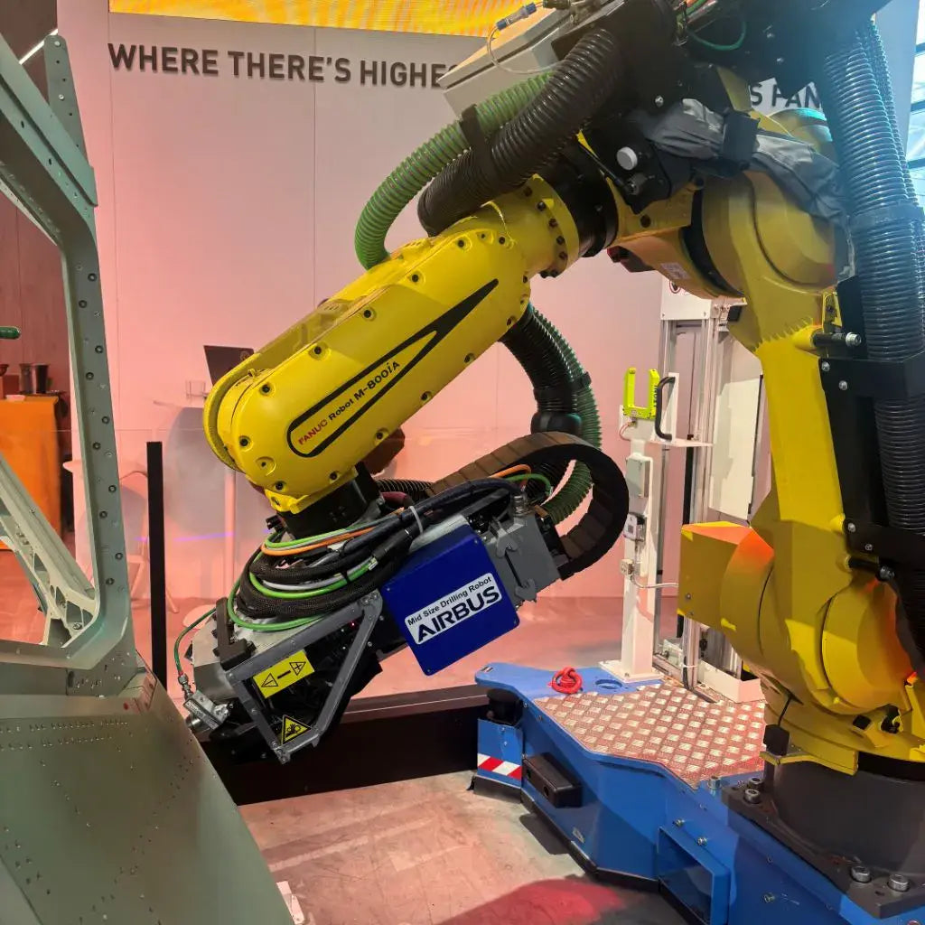 FANUC at MACH 2026: Next-Gen FS500i-A CNC and Aerospace Robotics