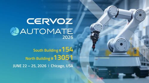 Cervoz تكشف النقاب عن حلول التخزين الصناعي لمعرض Automate 2026