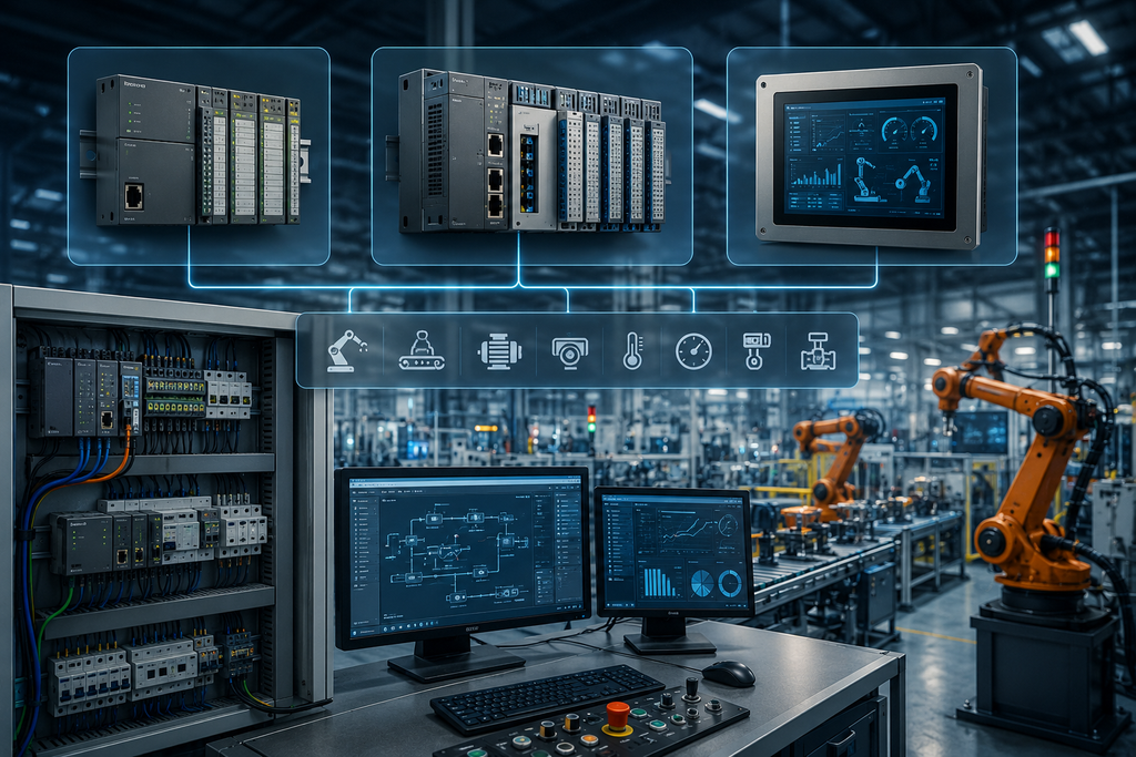 PLC vs PAC vs IPC: Choosing the Best Industrial Control System