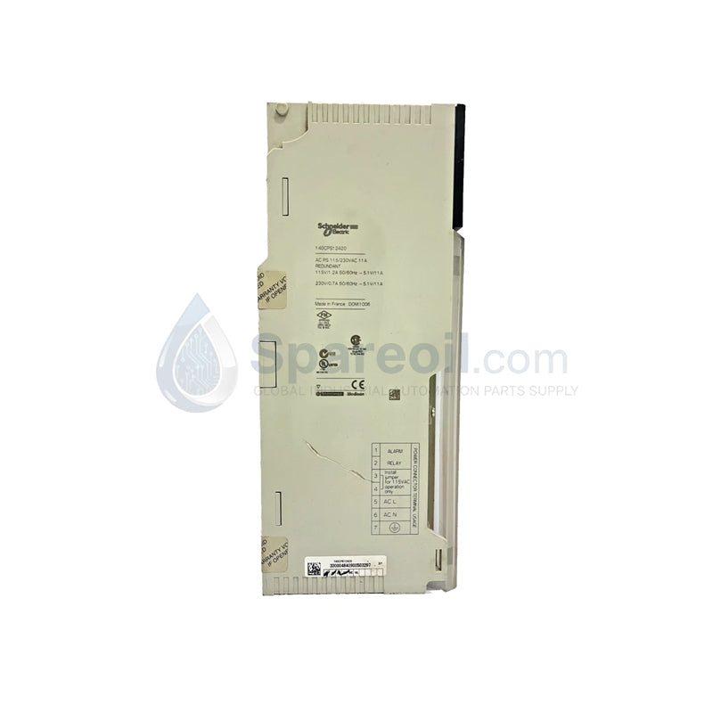 Módulo de alimentación Quantum de 11 A | 140CPS12420 | Schneider Electric