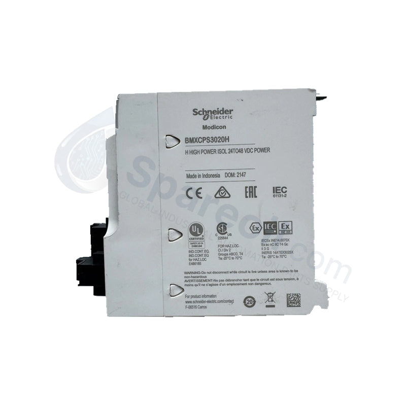 Schneider BMXCPS3020 X80 Rack Power Supply 24V 48V