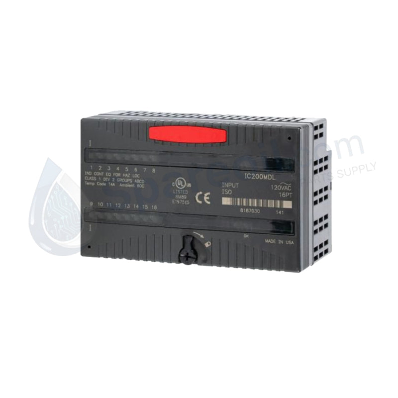 وحدة إدخال PLC طراز IC200MDL241 GE Fanuc ذات 16 قناة 240VAC