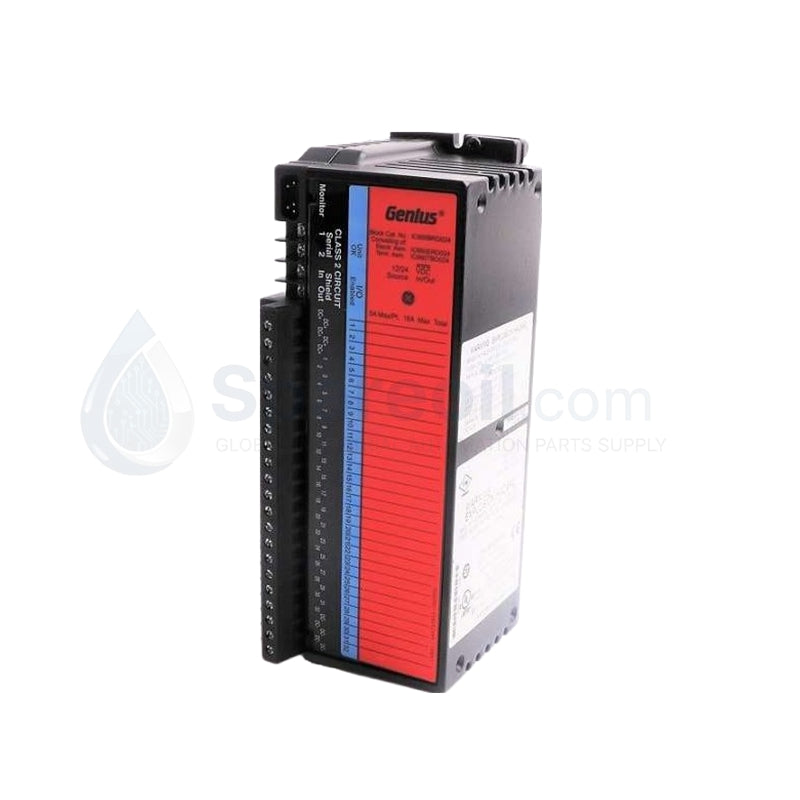 Bloque de fuente de CC de 16 circuitos Genius I/O GE Fanuc IC660BRD024