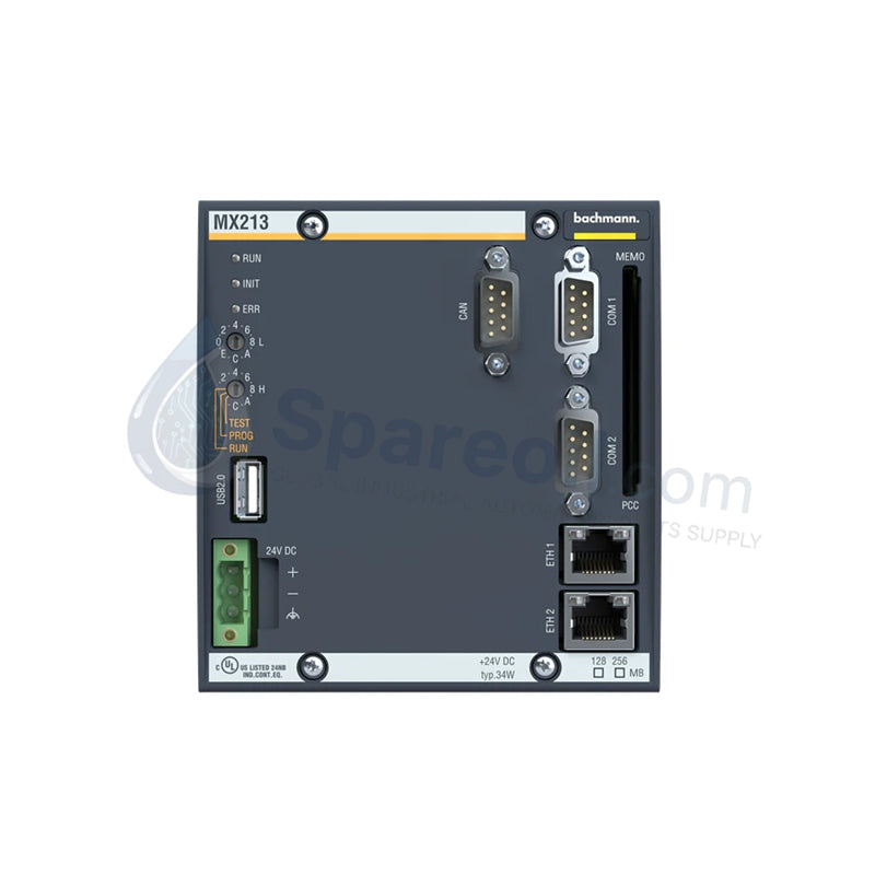 00010464-50 | MX213 Bachmann | CPU M1 con doble Ethernet