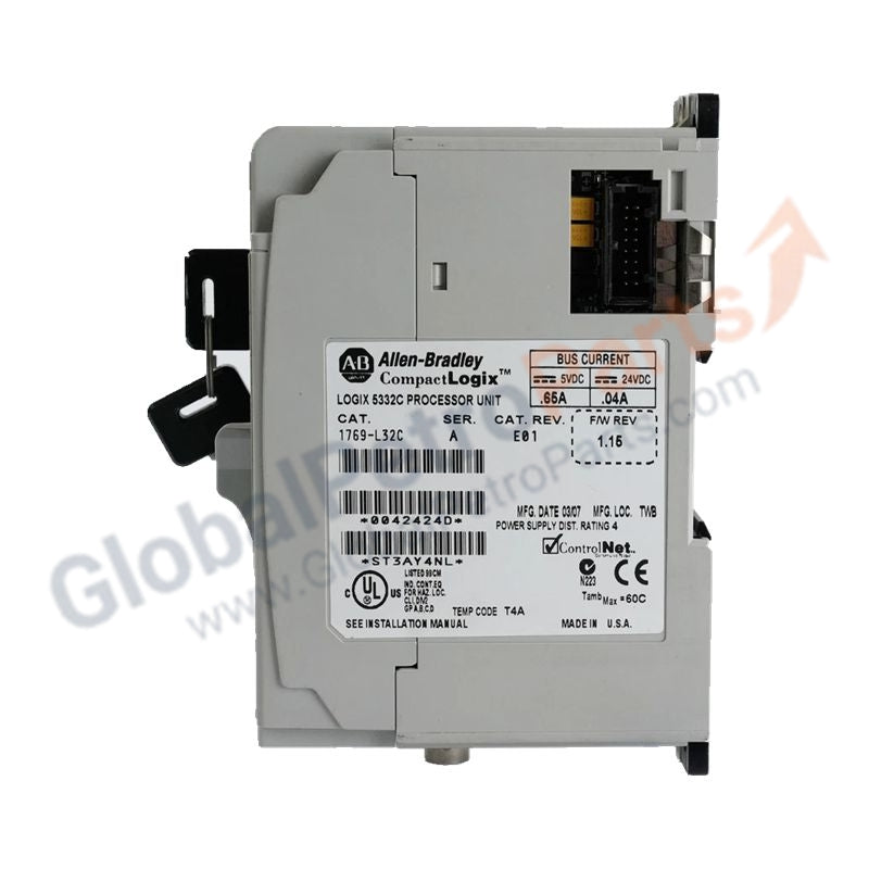 1769-L32C Allen-Bradley CompactLogix ControlNet PLC Controller