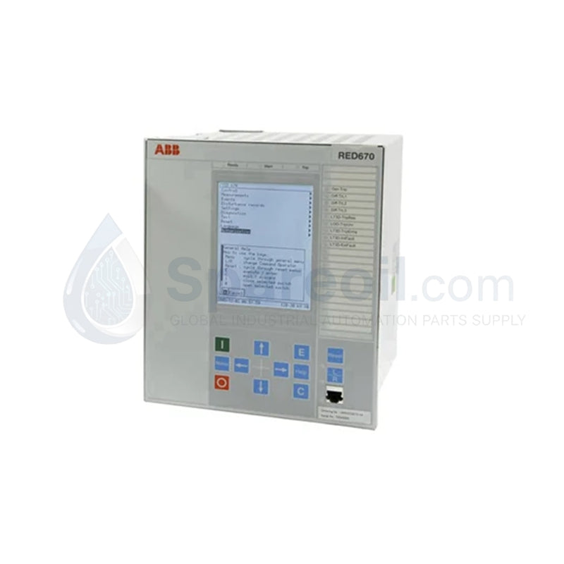 RED670 ABB 1MRK002810-AB Protección de distancia y diferencial