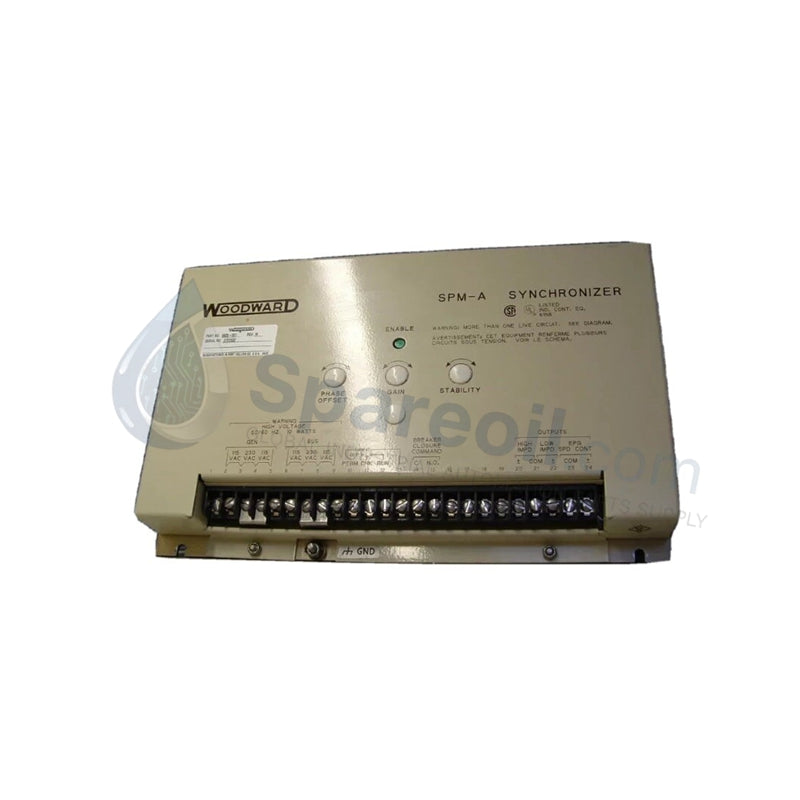 ورقة بيانات ومواصفات المنظم Woodward 9905-001 SPM-A