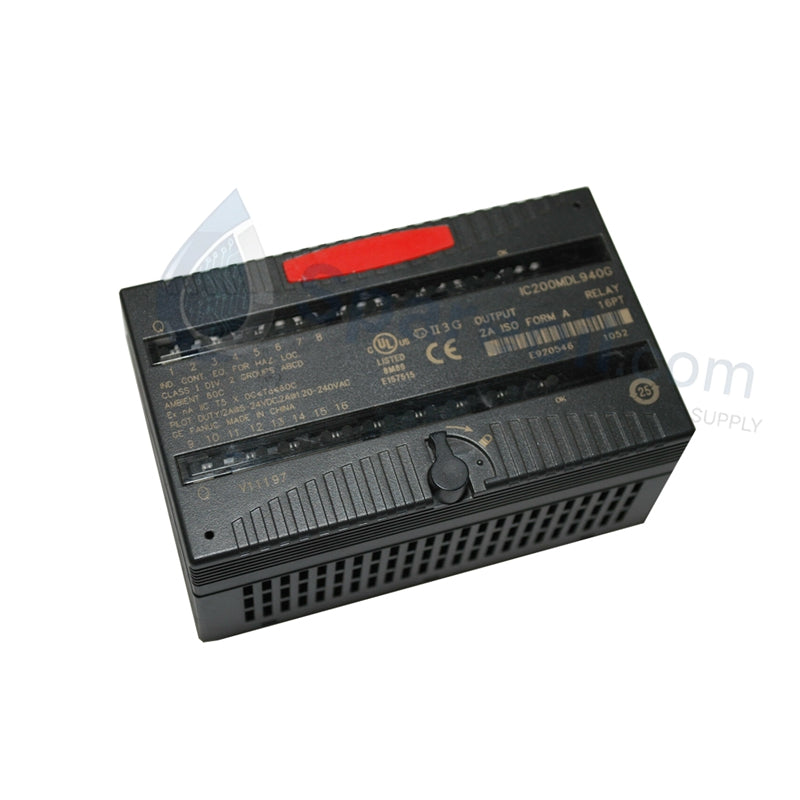 وحدة ترحيل PLC IC200MDL940 ذات 16 نقطة مفتوحة عادةً