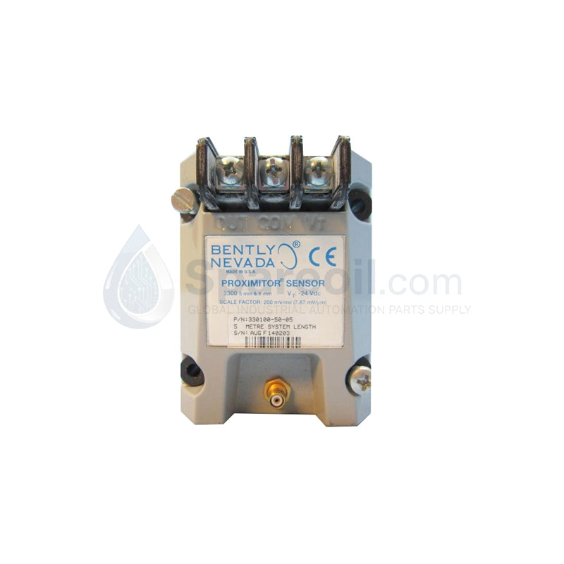 330100-50-05 | Bently Nevada | Proximitor de 5 m con múltiples aprobaciones