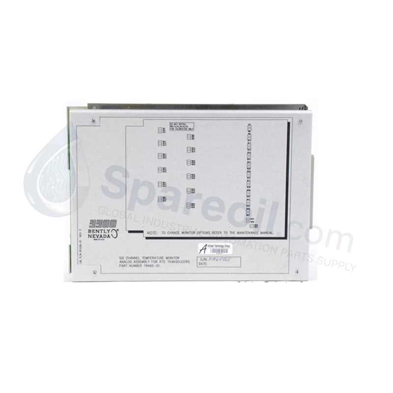 81228-01 Monitor de entrada RTD/TC Bently Nevada de 6 canales
