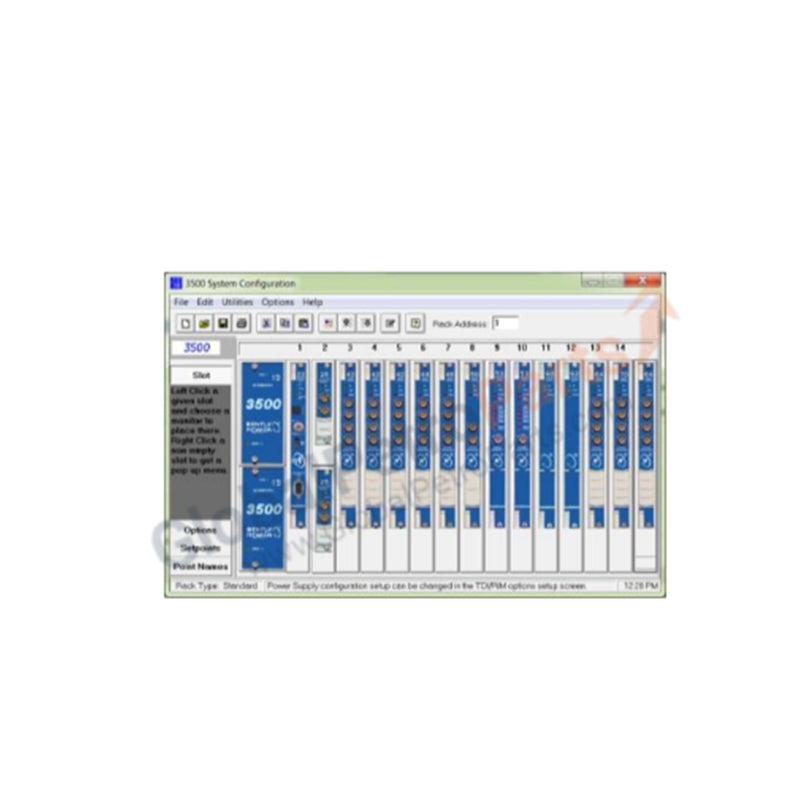 Bently Nevada Rack Configuration 3500/01-01 Software and Manual