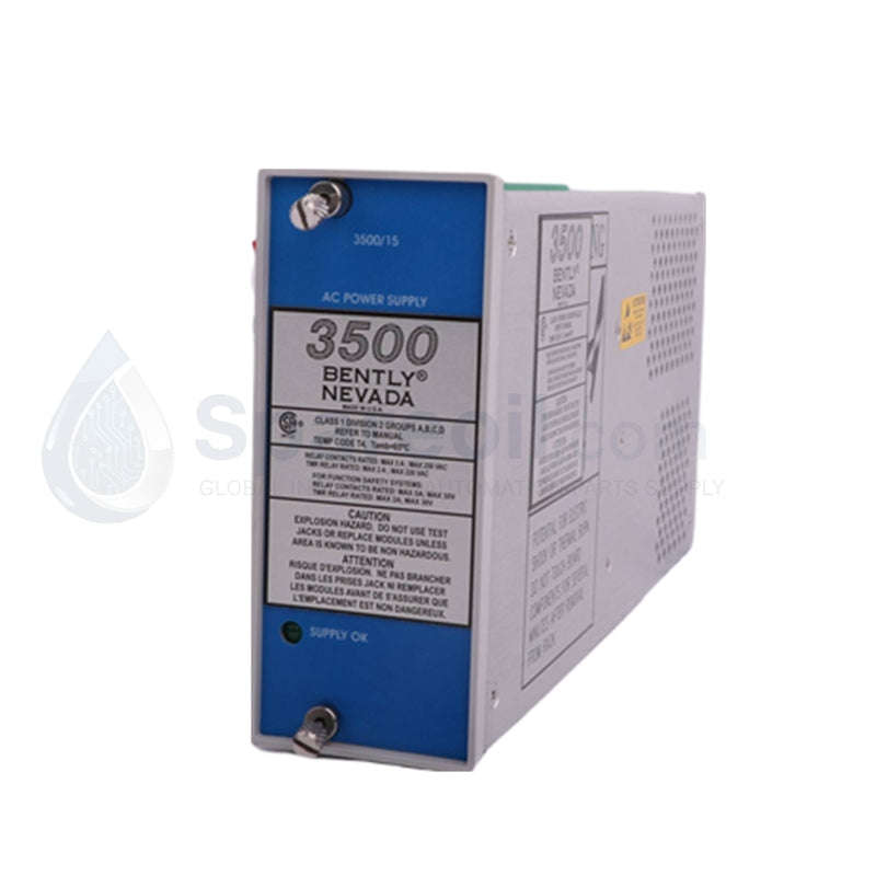127610-01 Bently Nevada 3500/15 Datasheet & Technical Manual