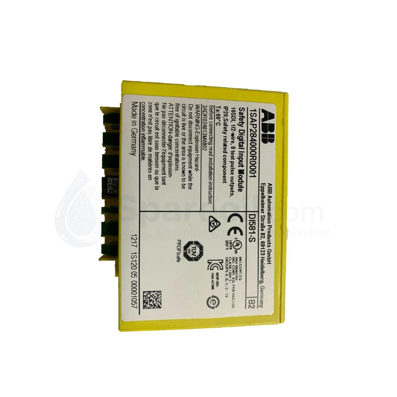 1SAP284100R0001 DX581-S ABB | Functional Safety I/O Port