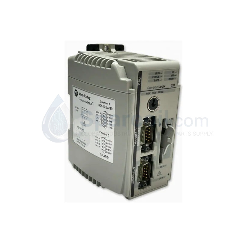 وحدة المعالجة المركزية (CPU) بمنفذ تسلسلي مزدوج Rockwell 1769-L31 (1769-L31)