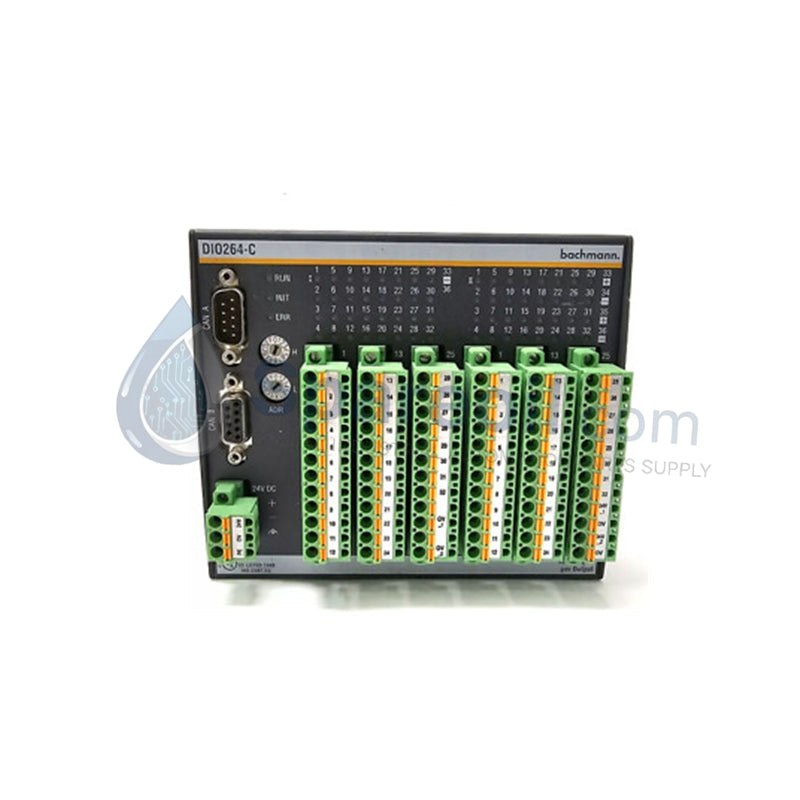 Bachmann DIO264-C وحدة رقمية تبعية قابلة للتكوين 64 نقطة