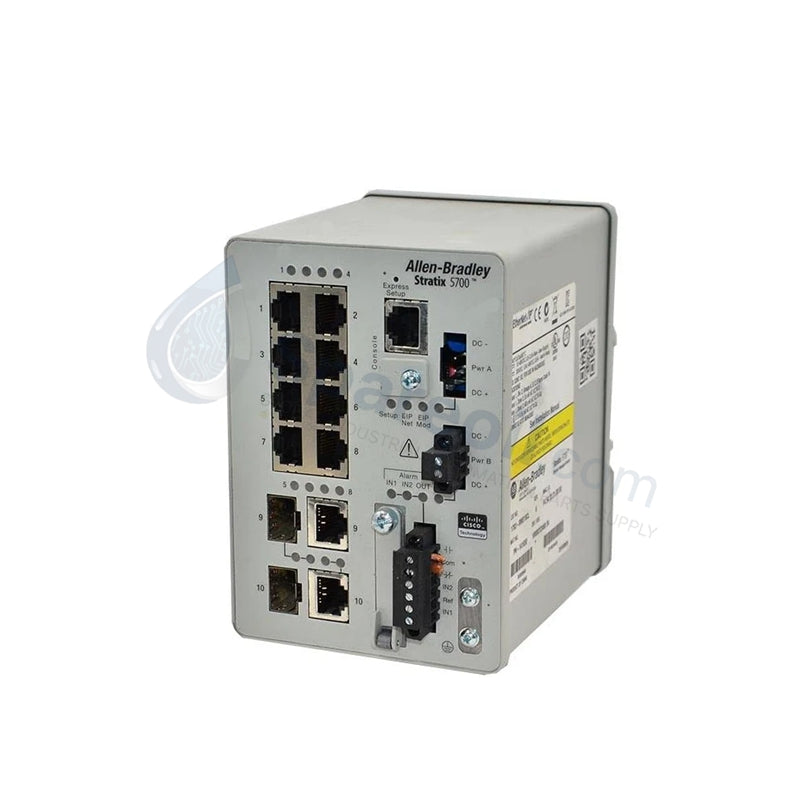 1783-BMS10CL Interruptor combinado de 8 cobre y 2 de Rockwell Stratix 5700