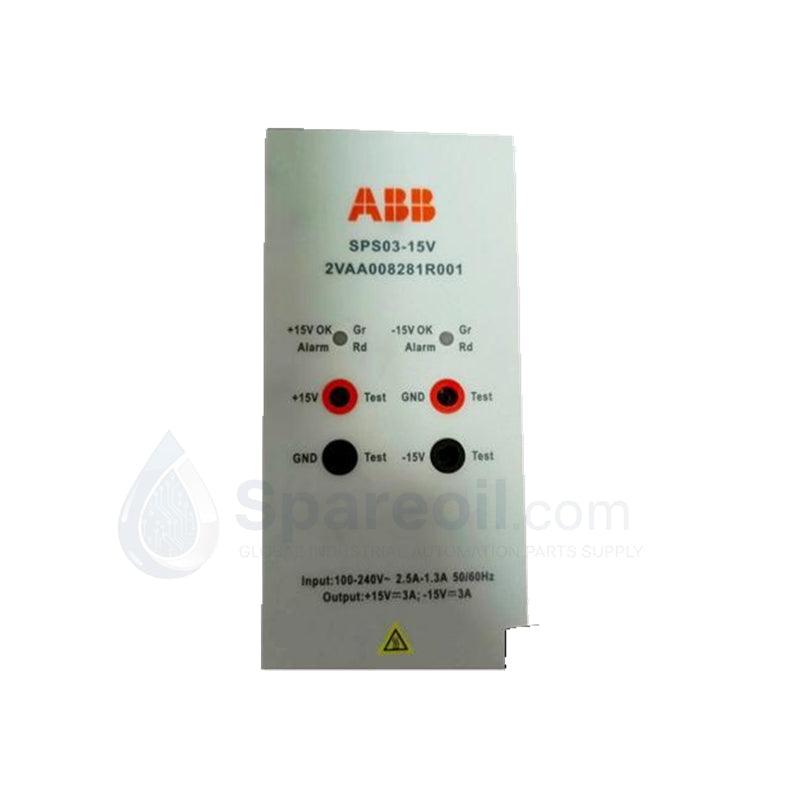 SPS03-15V ABB 2VAA008280R001 Redundant Analog Power Supply
