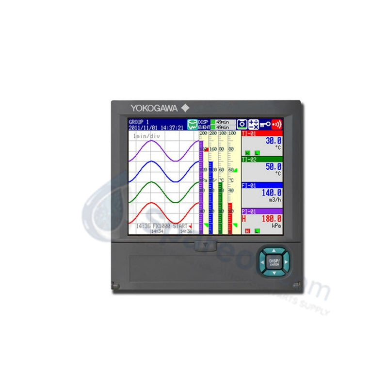 Yokogawa FX1006-4-3-H/USB1/A3 FX1000 Paperless Data Logger