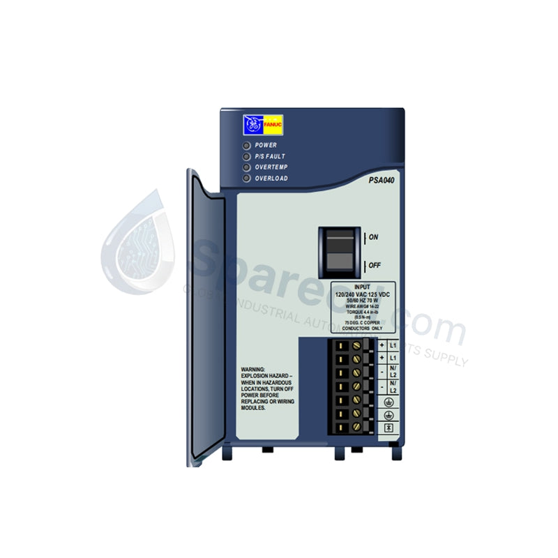 مصدر طاقة اللوحة الخلفية الشامل | IC695PSA140CAE GE 40W