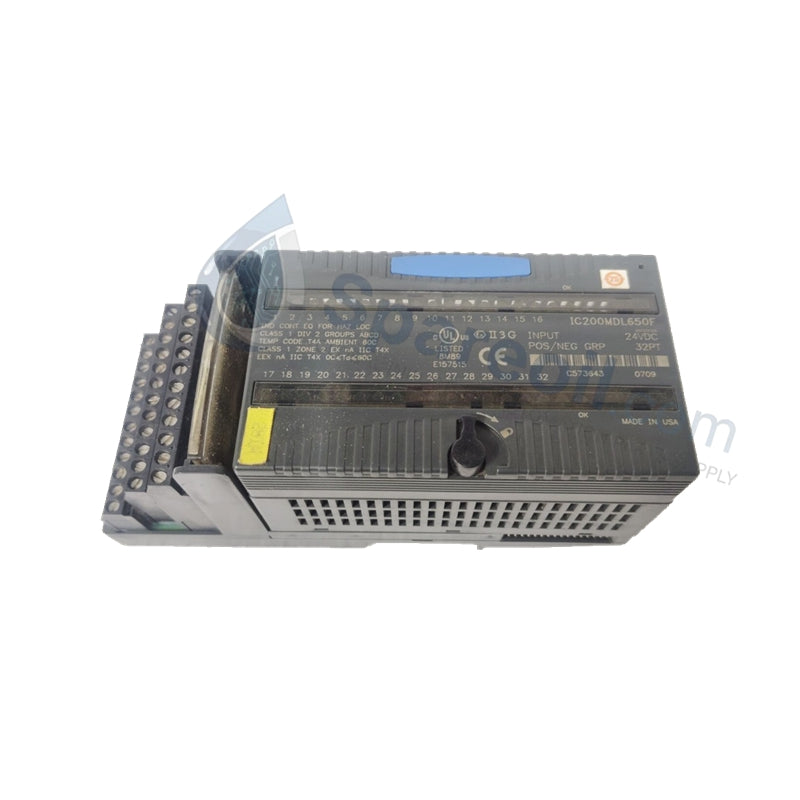 GE IC200ALG261 ±10VDC Differential Analog Input 15-Bit