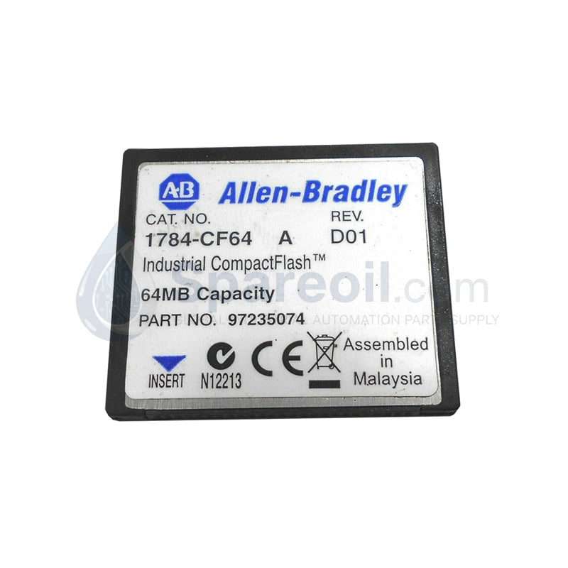 ControlLogix 64MB CompactFlash Card | 1784-CF64 Allen-Bradley