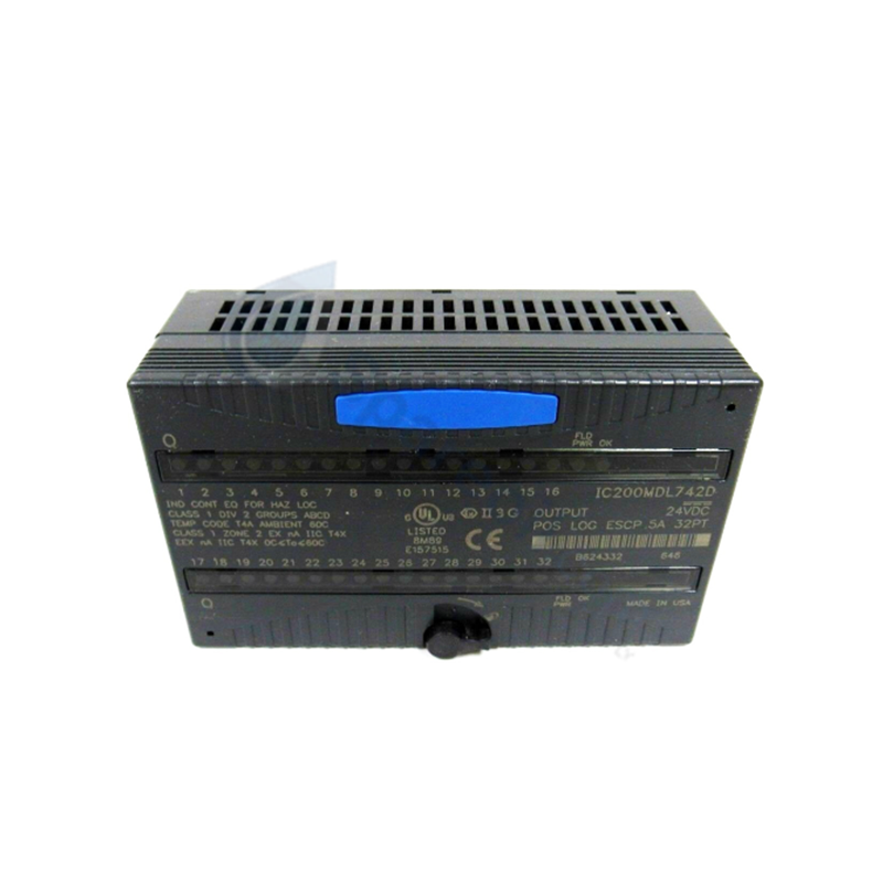 GE Fanuc IC200MDL742 VersaMax Discrete Output Module