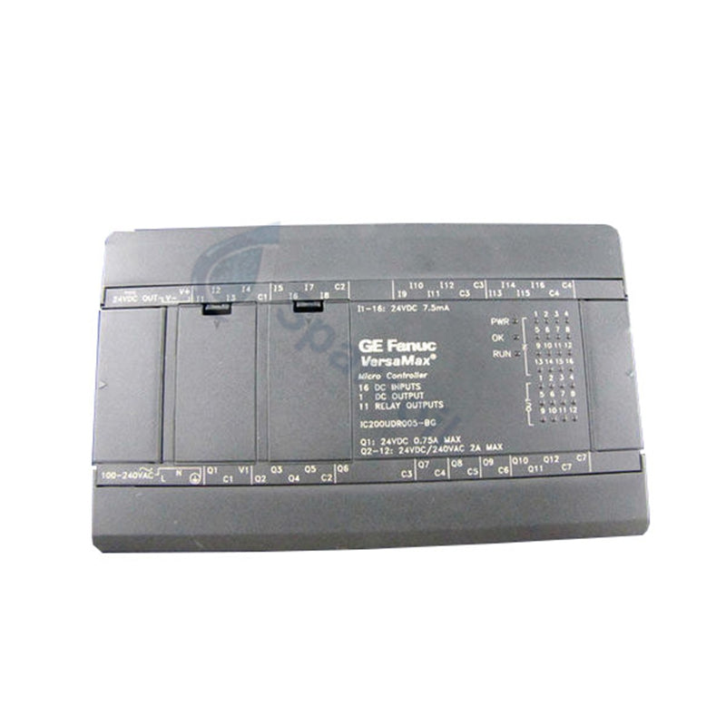 وحدة تحكم منطقية قابلة للبرمجة (PLC) طراز GE Fanuc IC200UDR005 VersaMax