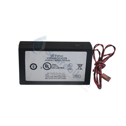 GE Fanuc IC693ACC302 Series 90-30 Auxiliary Battery Module