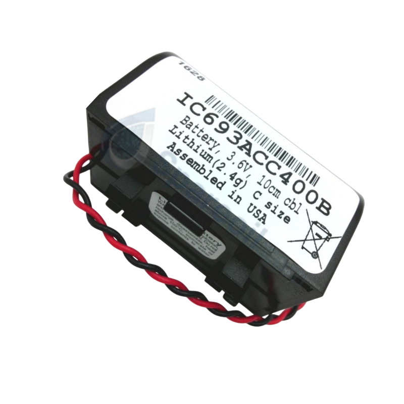 GE Fanuc IC693ACC400 Series 90-30 Battery Module