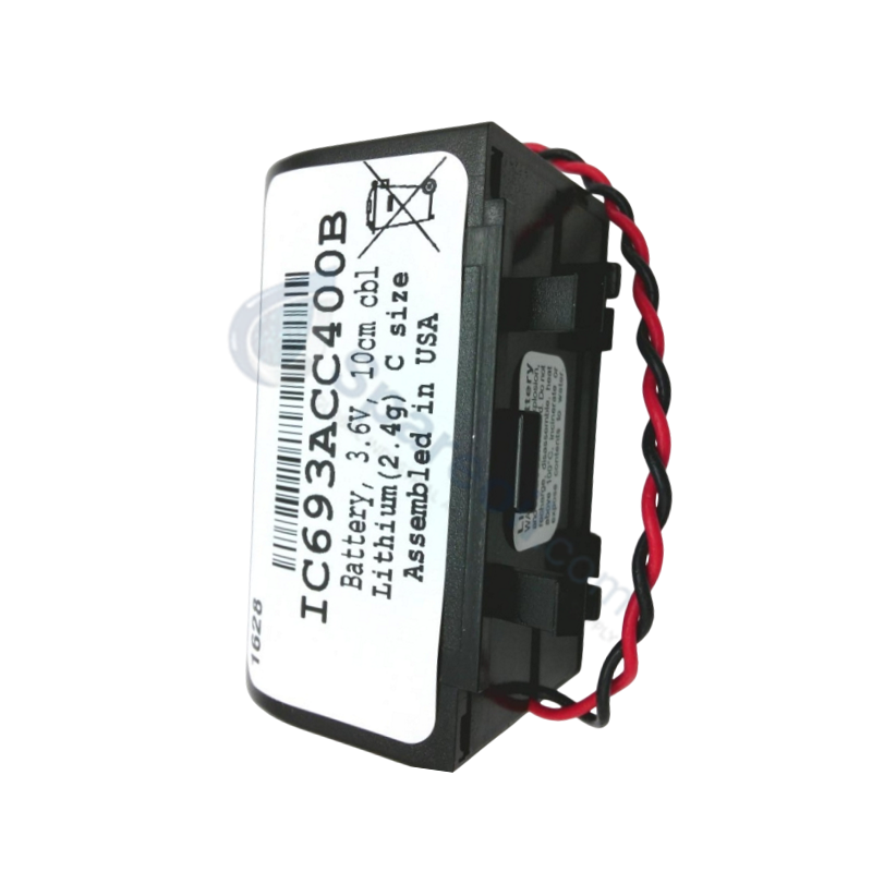 GE Fanuc IC693ACC400 Series 90-30 Battery Module