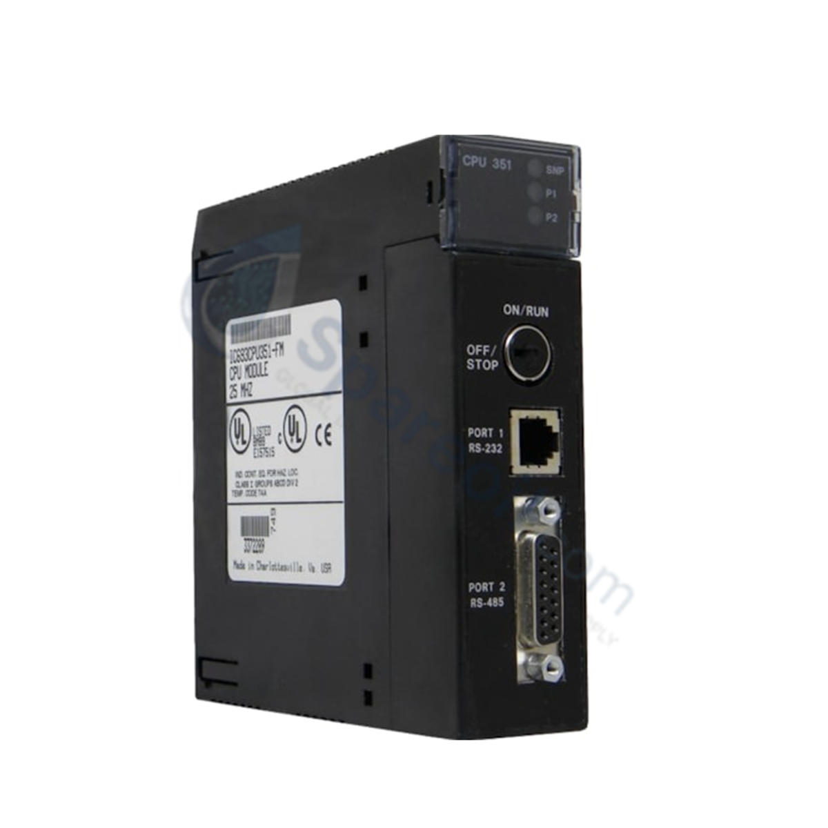 GE Fanuc IC693CPU351 Series 90-30 Single-Slot Modular CPU