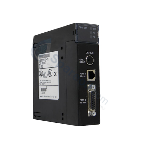 GE Fanuc IC693CPU351 Series 90-30 Single-Slot Modular CPU