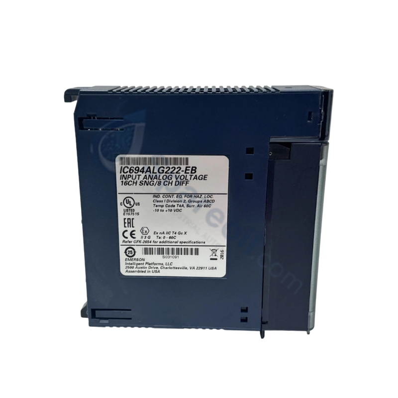 GE Fanuc IC694ALG222 PACSystems RX3i Analog Input Module