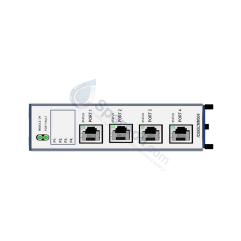 GE Fanuc IC695CMM004 PACSystem RX3i Serial Communication Module