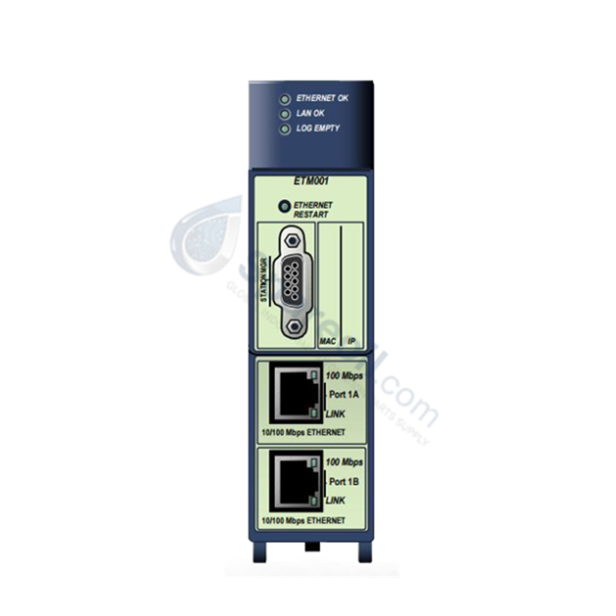 IC695ETM001 RX3i PACSystems Ethernet Interface Module | GE Fanuc
