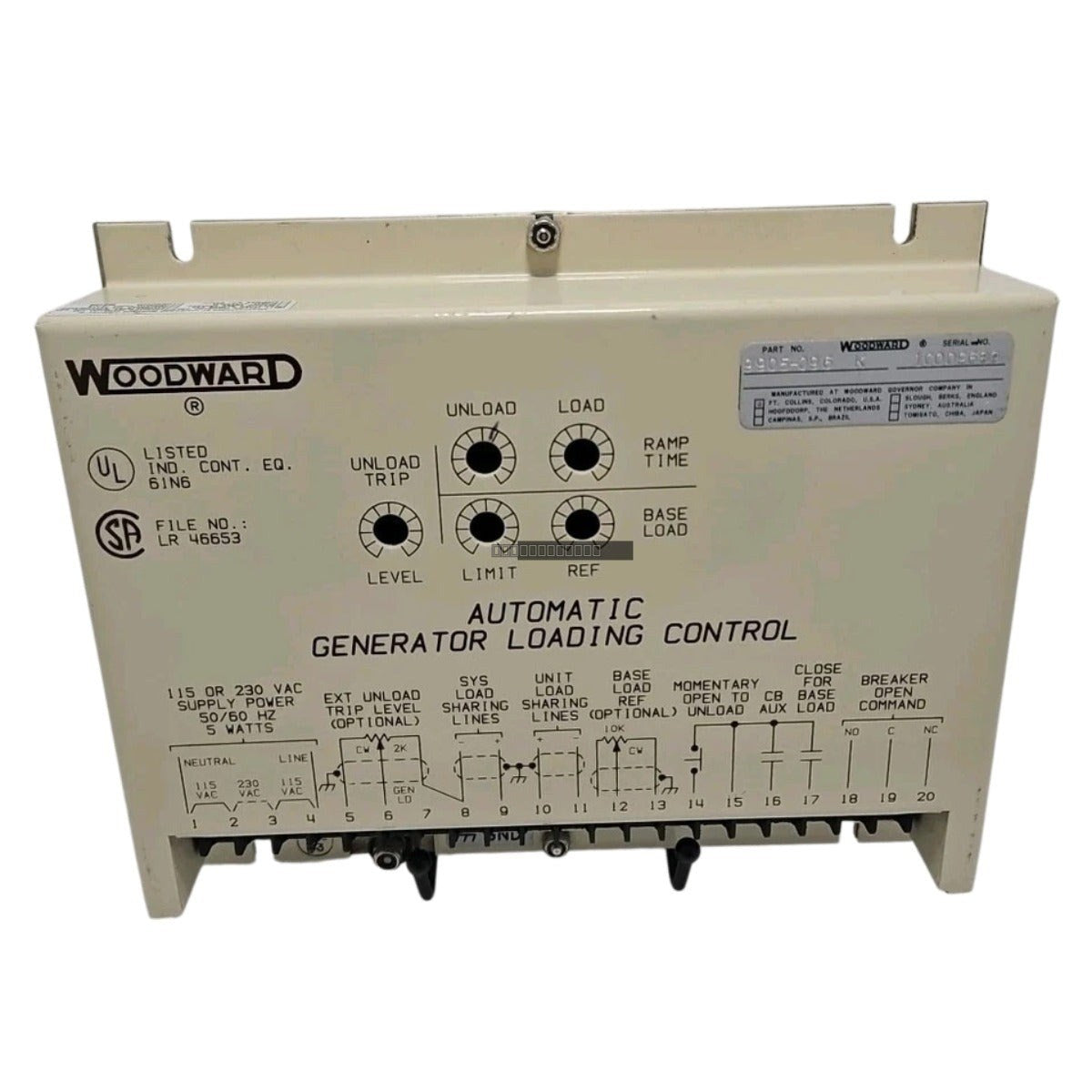 Woodward 9905-096